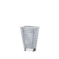 baccarat red clear eye vase set