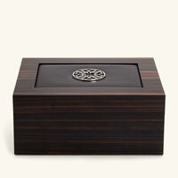 giobagnara elie saab cigar humidor ebony ecusson