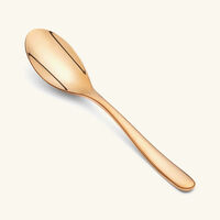 christofle l ame de cream soup spoon gold