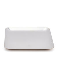 Silver Time Square Platter, small