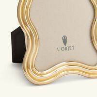 Ripple Frame 10x15 cm Gold l objet ripple frame 10x15 cm gold