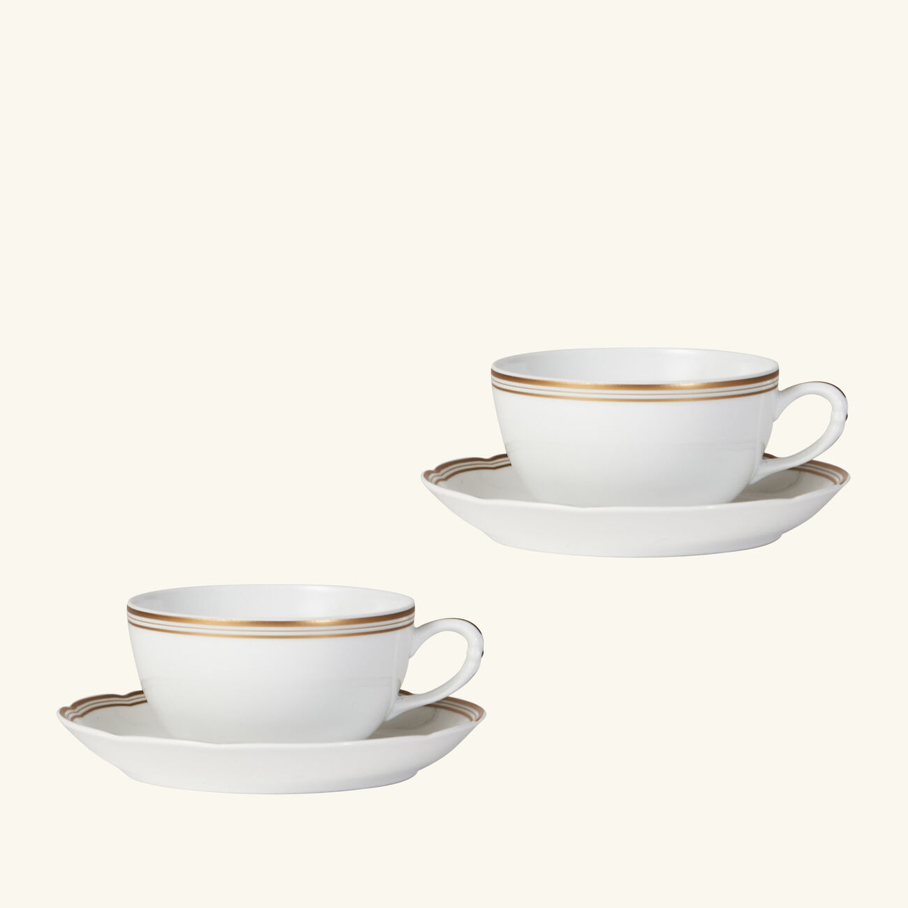 bernardaud pompadour tea pot gold