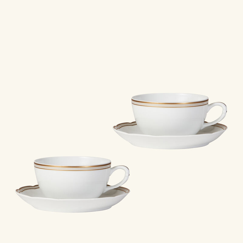 bernardaud pompadour tea pot gold