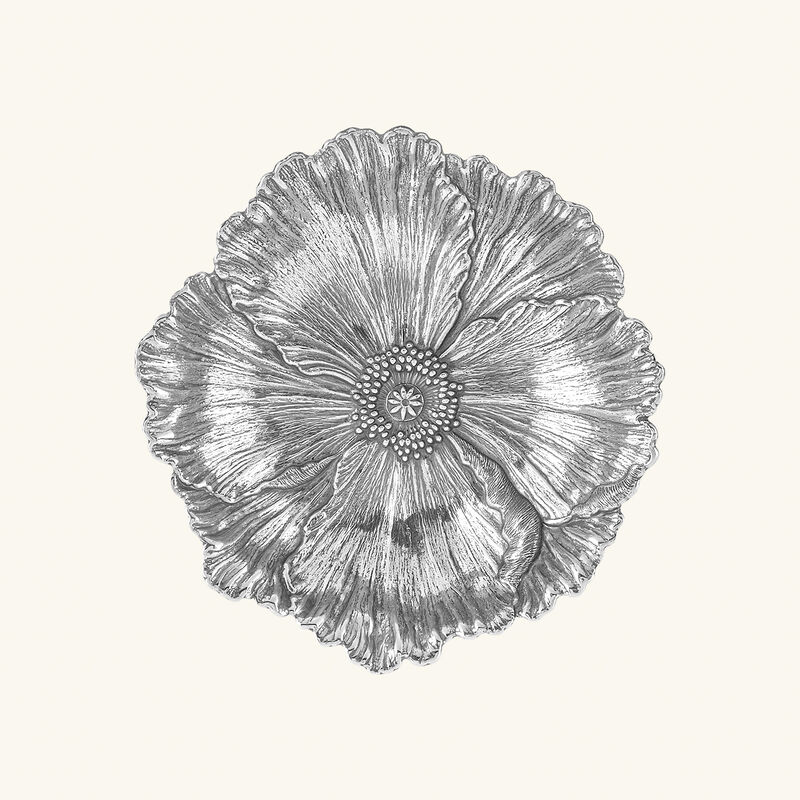 Poppy Flower Bowl Medium Silver buccellati poppy flower bowl medium silver