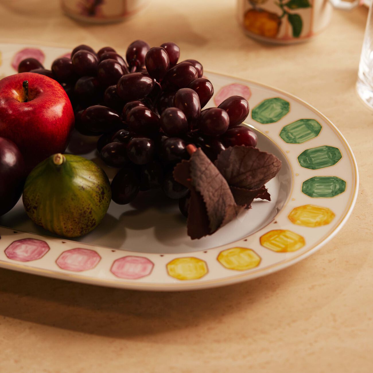 Idyllia Serving Platter Oval Marshmallow 40 cm rosenthal idyllia serving platter oval marshmallow 40 cm