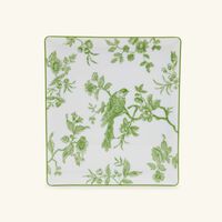 Albertine Tray Rectangular Green bernardaud albertine tray rectangular green