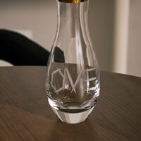 ruckl love vase round large gold