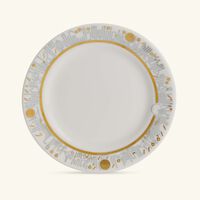Hayat Bread and Butter Plate Gold 17cm Set of 6 dimlaj hayat bread and butter plate gold 17cm set of 6