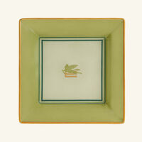etro pegaso trinket tray square small green