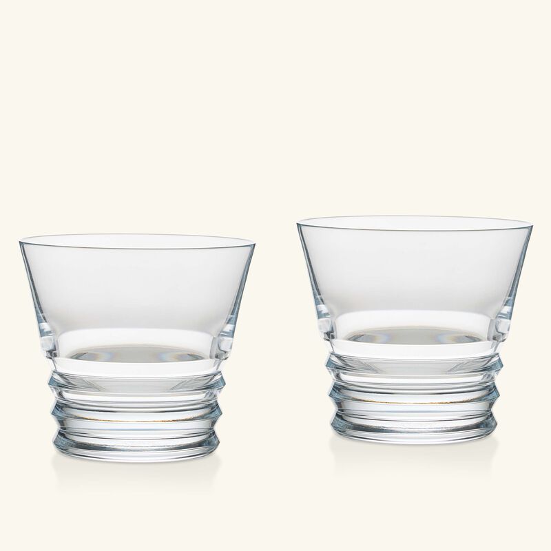 baccarat vega glasses clear set of 2