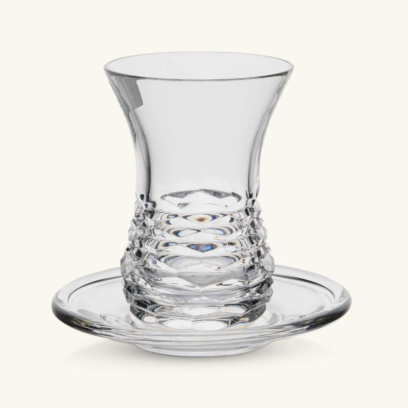 Sensorial Armudu Tea Cup & Saucer Clear mario cioni c sensorial armudu tea cup saucer clear