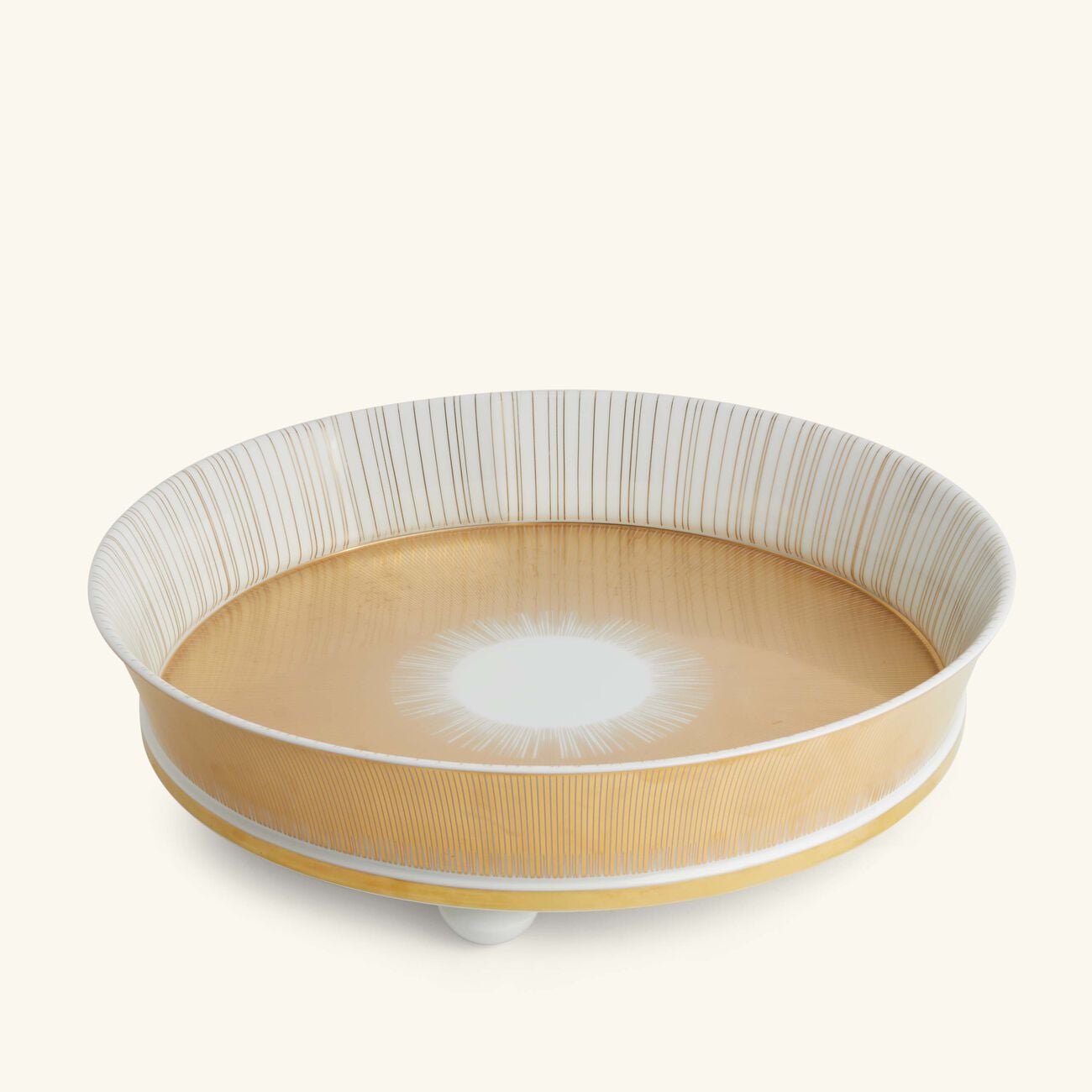 Sol Serving Platter Gold bernardaud sol serving platter gold