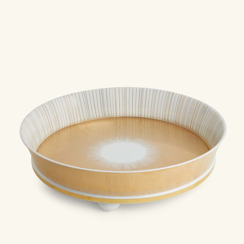 Sol Serving Platter Gold bernardaud sol serving platter gold