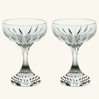 baccarat massena wine glass clear