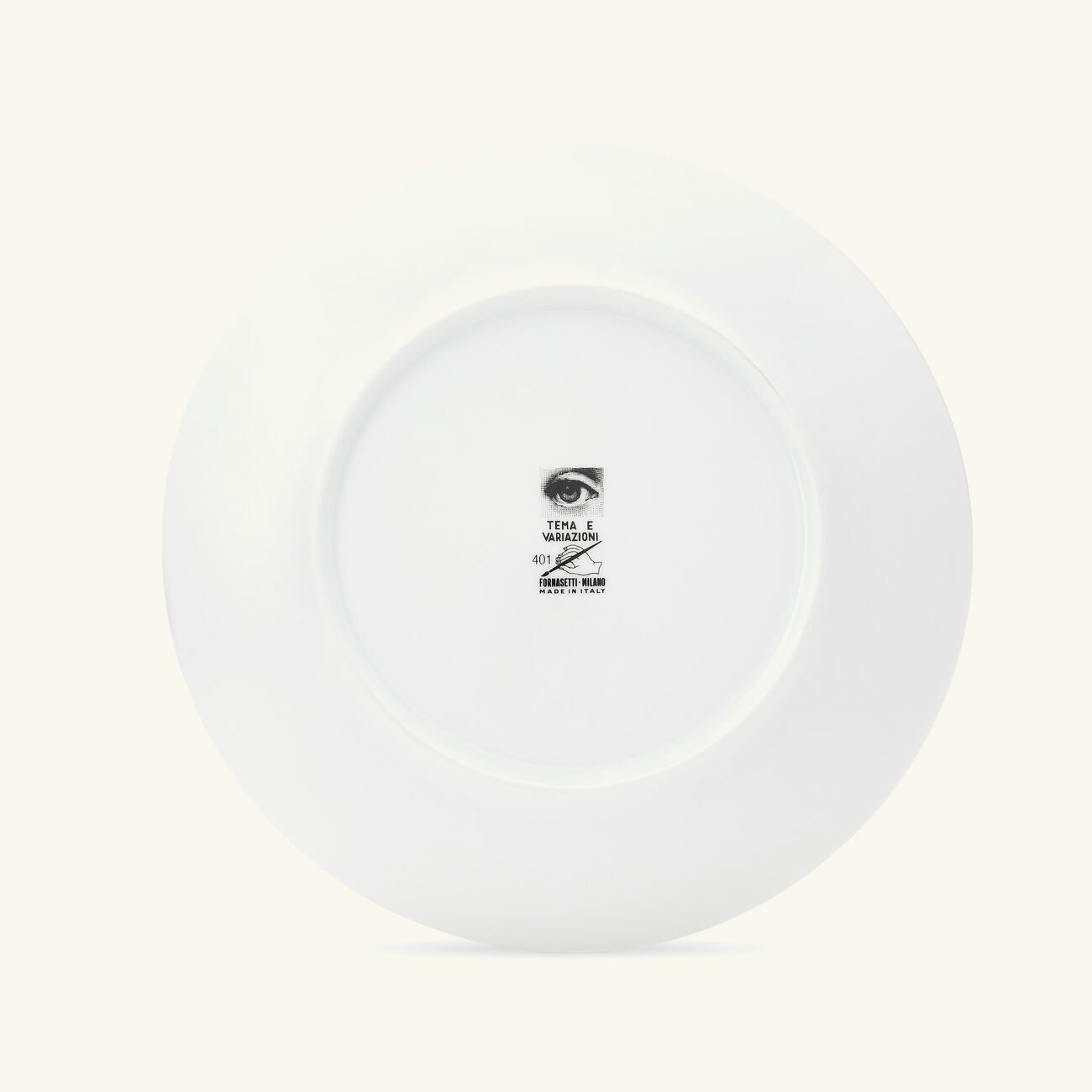 fornasetti tema e variazioni no 381 wall plate gold