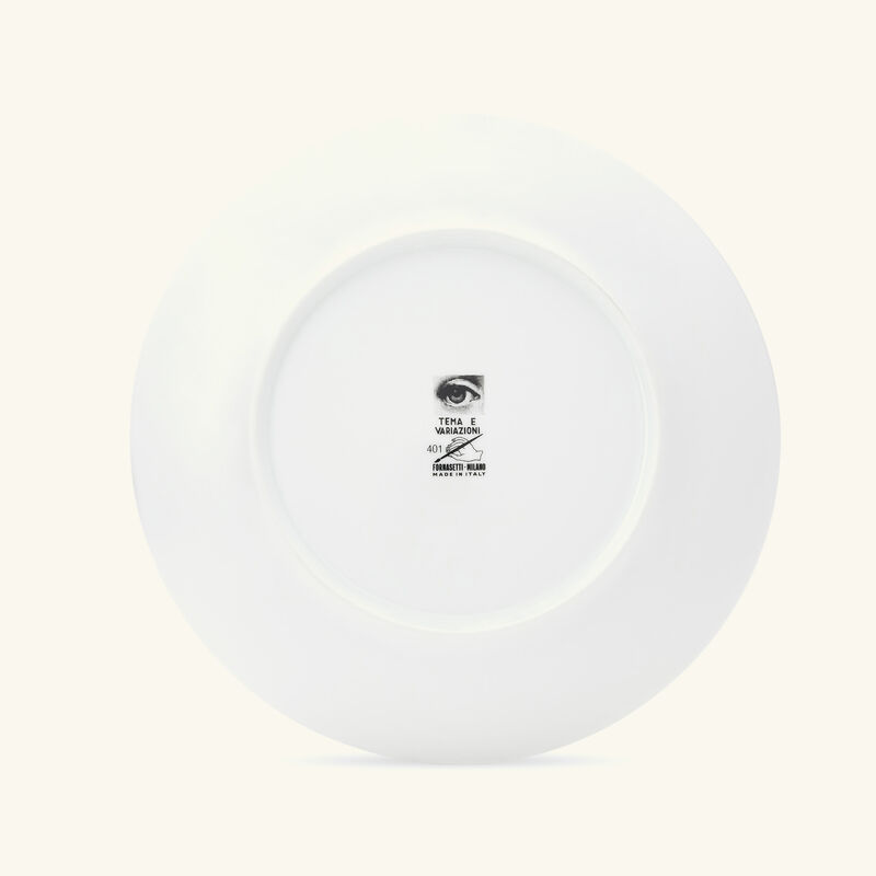 fornasetti tema e variazioni no 381 wall plate gold