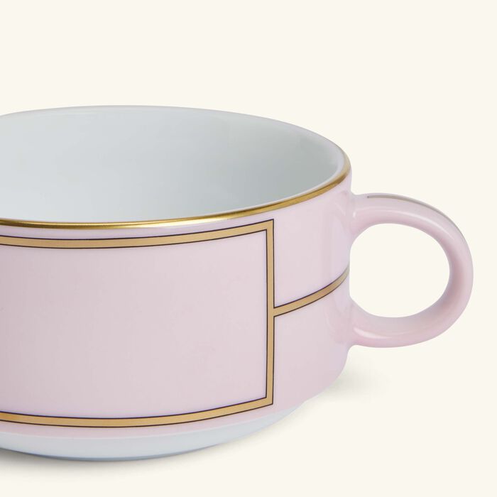 ginori 1735 diva tea cup   saucer pink set of 2