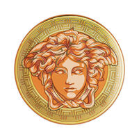 Orange Coin Plate, small