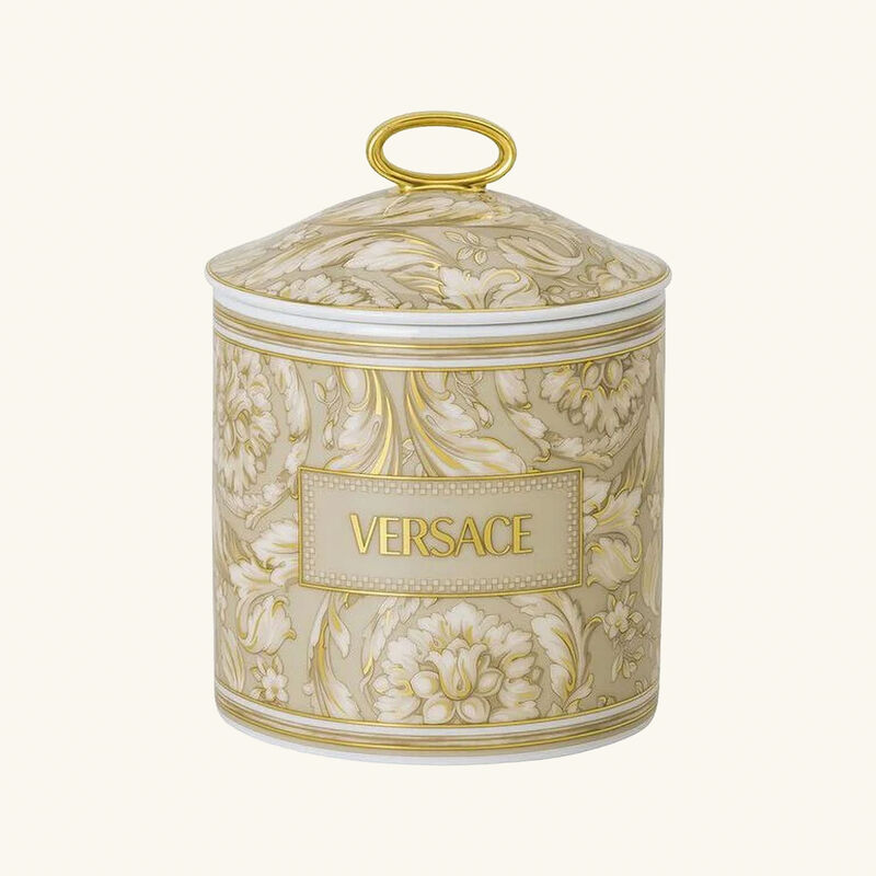 Barocco Beige Trinket Box Medium versace barocco beige trinket box medium