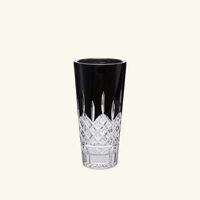 waterford lismore black vase medium black