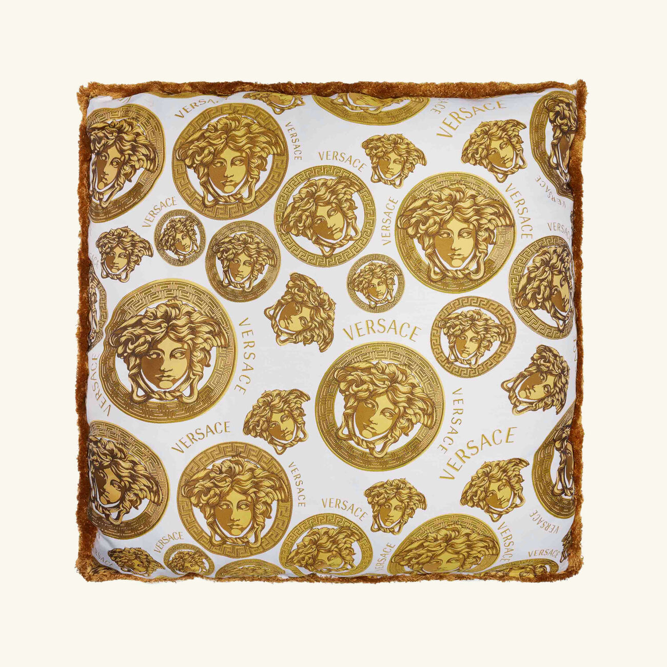 versace medusa gala reversible pillow