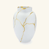 bernardaud kintsugi white large vase