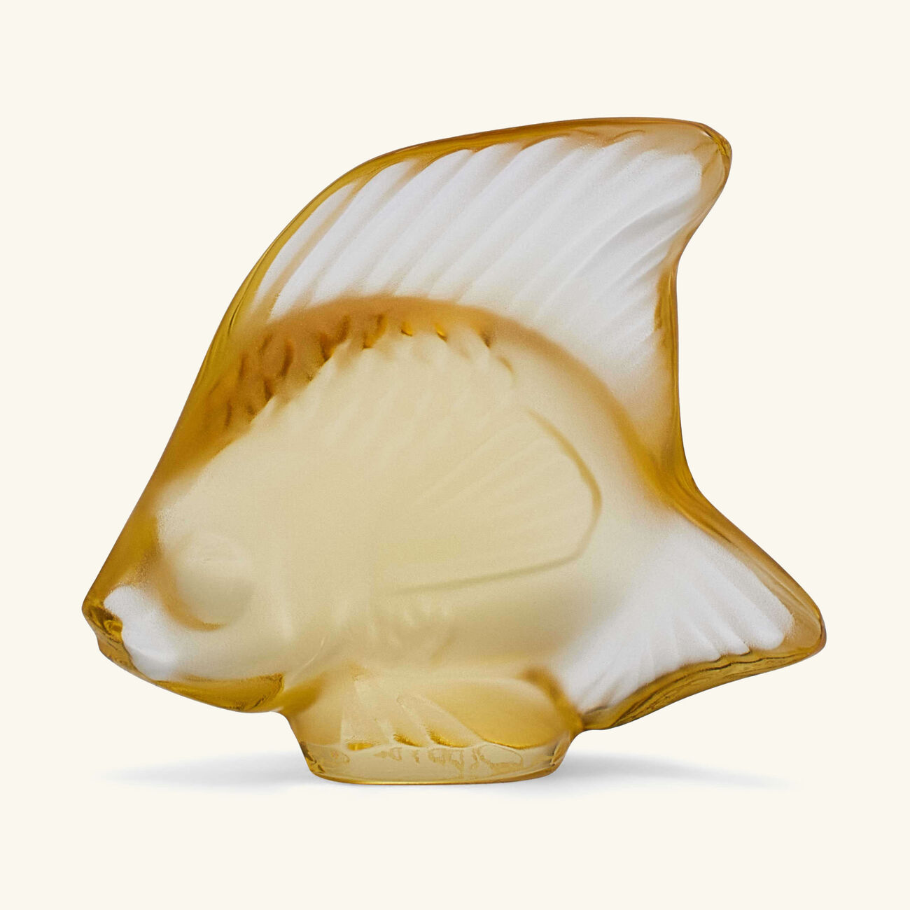 Fish Figurine Mini Yellow lalique fish figurine mini yellow