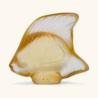 Fish Figurine Mini Yellow lalique fish figurine mini yellow