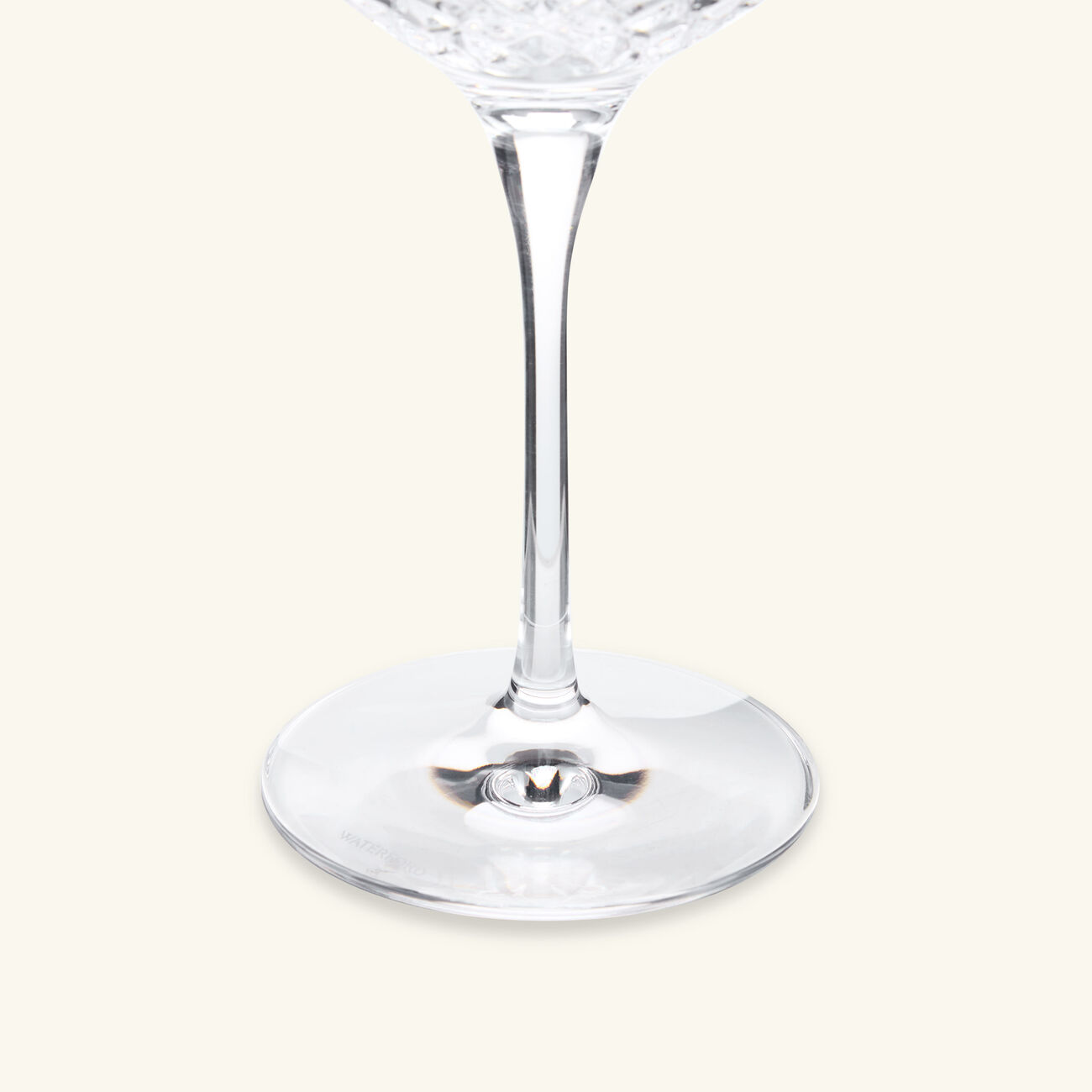 waterford lismore essence wine glass clear set of 2