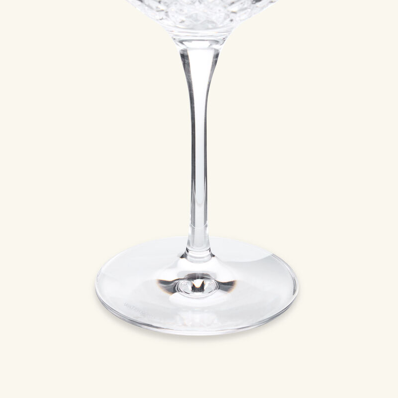 waterford lismore essence wine glass clear set of 2