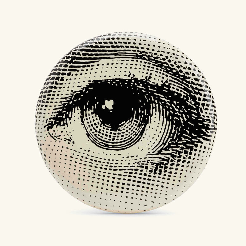Occhio Stool Grey fornasetti occhio stool grey