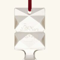 baccarat no l louxor annual ornament 2024 mini clear