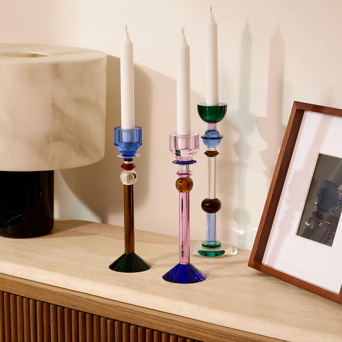 reflections copenhagen rosalin candle holder multicolored