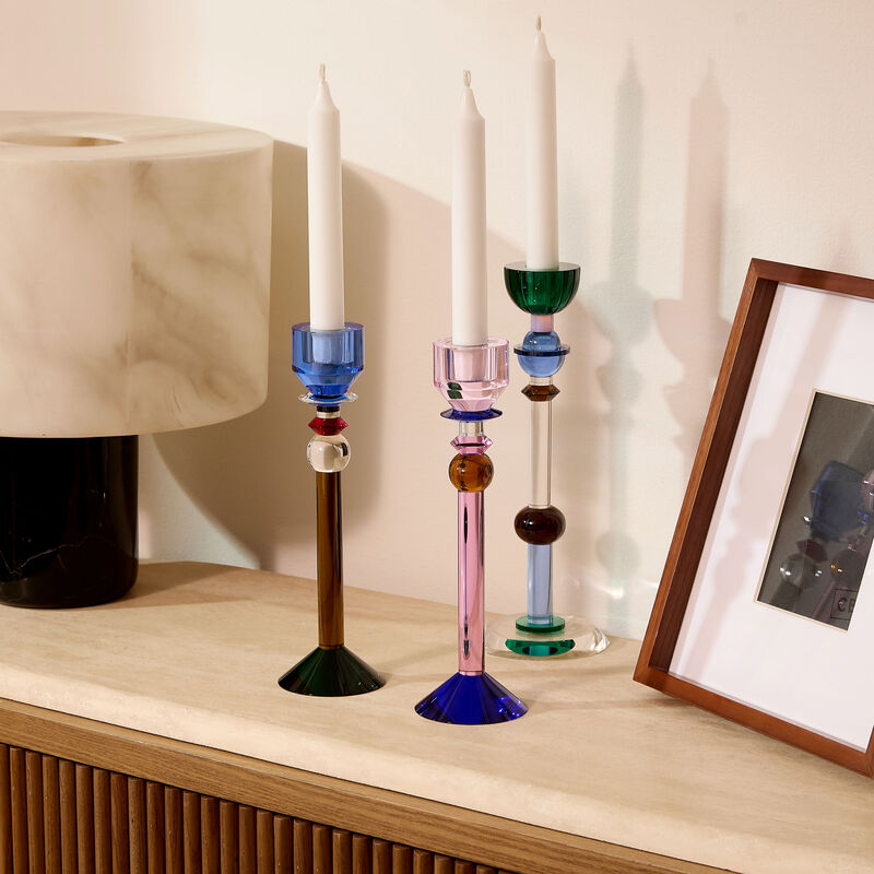 reflections copenhagen rosalin candle holder multicolored