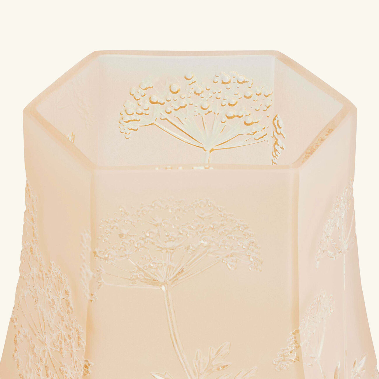 Ombelles Vase Medium Gold lalique ombelles vase medium gold