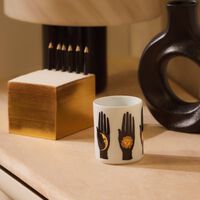fornasetti silhouette di mani pencil holder