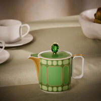 rosenthal signum fern milk pitcher green