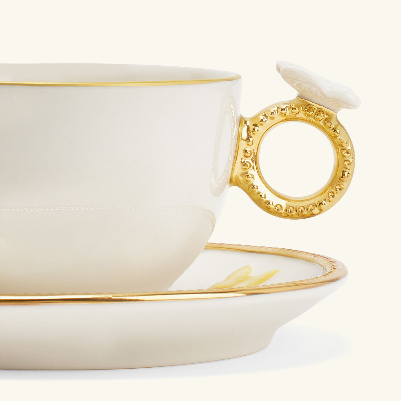 Butterfly Tea Cup & Saucer White villari butterfly tea cup saucer white