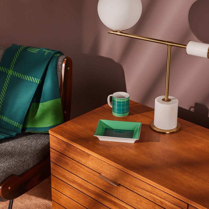 etro tartan mug green
