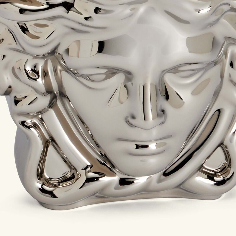 Medusa Grande Vase Medium Silver versace medusa grande vase medium silver