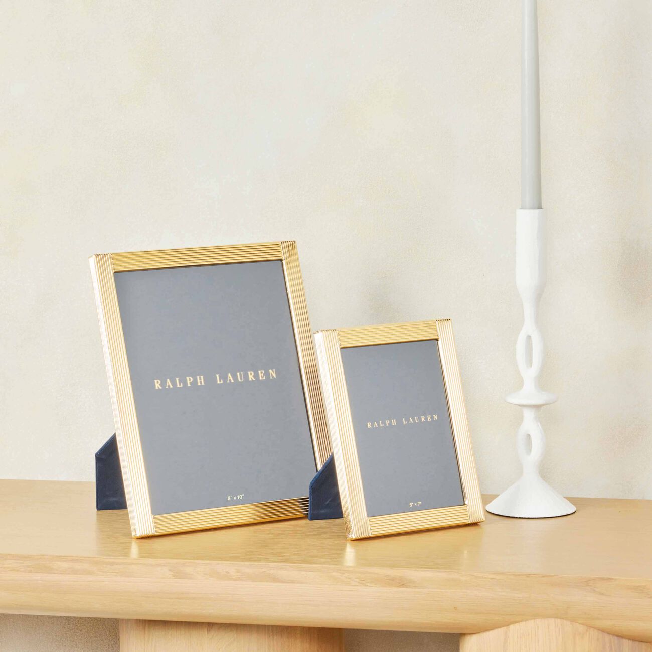 ralph lauren home luke picture frame gold 16x21cm