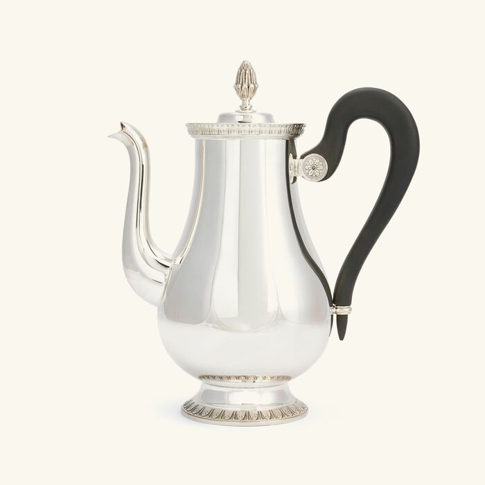 christofle malmaison tea pot silver