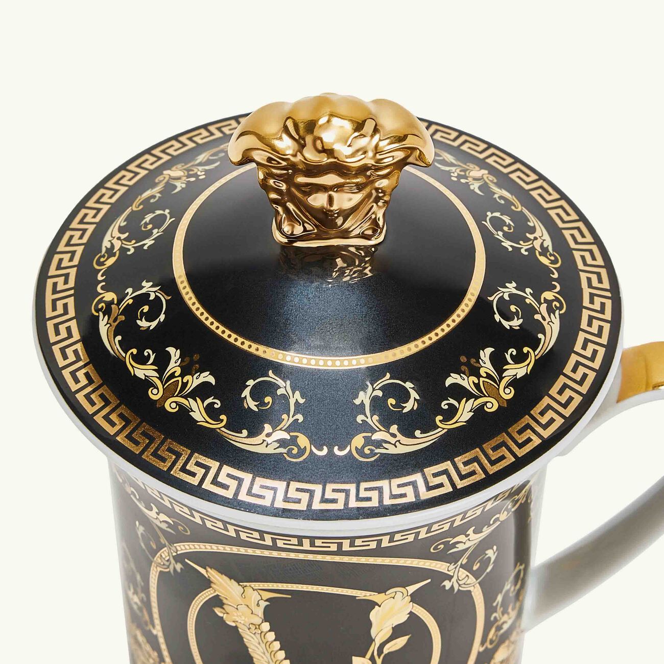 Virtus Gala Mug Black versace virtus gala mug black