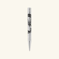 Line D Initial Ballpoint Pen Black st dupont line d initial ballpoint pen black