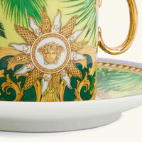 versace jungle animalier coffee cup pattern set of 6