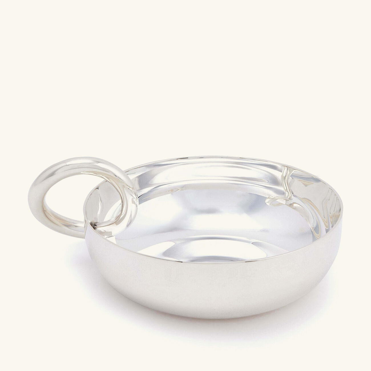 christofle vertigo serving bowl silver 12cm