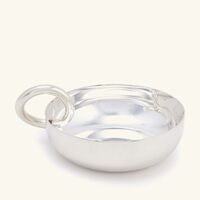 christofle vertigo serving bowl silver 12cm