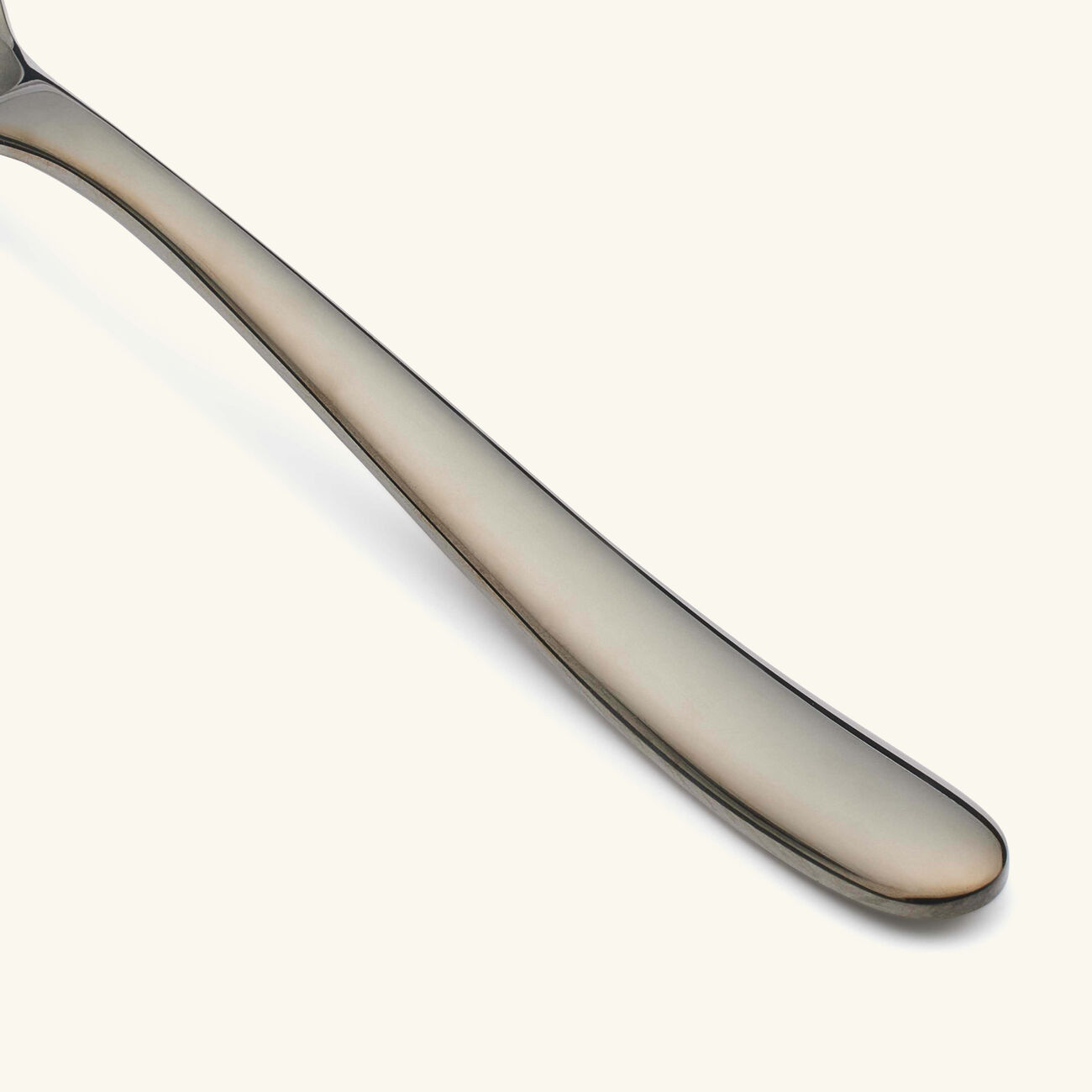 christofle l ame de cream soup spoon black