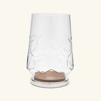 christofle madison 6 hurricane candle holder stainless steel