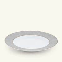 Sauvage Soup Plate Round Silver 22cm bernardaud sauvage soup plate round silver 22cm